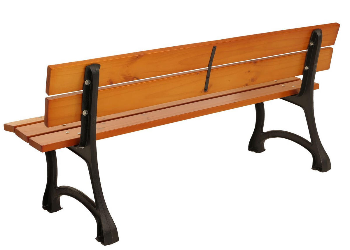 GARTENBANK 78x170x62cm Sitzhöhe 45cm 170cm Teak - Teakfarben, Holz (170/78/62cm) - PROREGAL