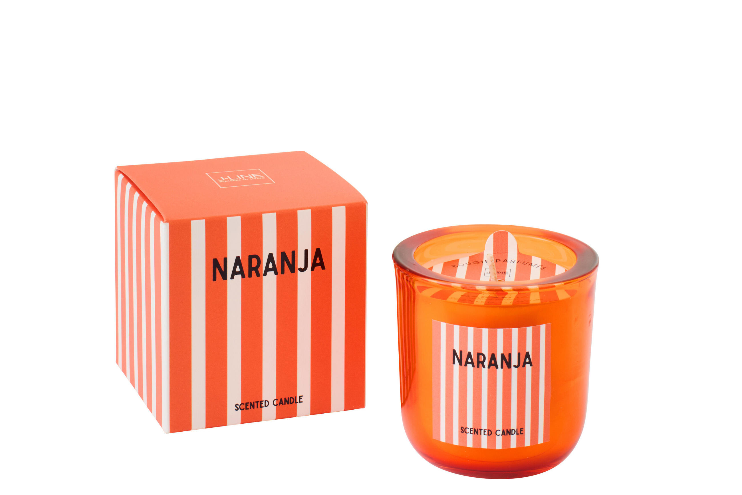 DUFTKERZE NARANJA Orange - Orange, Paraffin (8/8.5cm) - J-Line