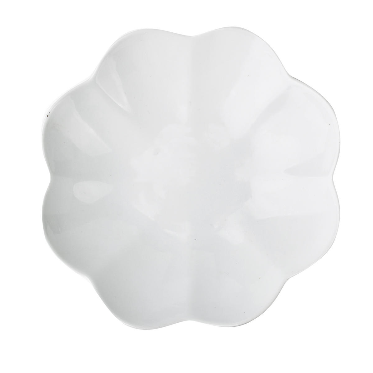 SERVIERSCHALE Basic Weiß 24.5/24.5/9 cm Keramik - Weiß, Keramik (24.5/9/24.5cm) - Mondex