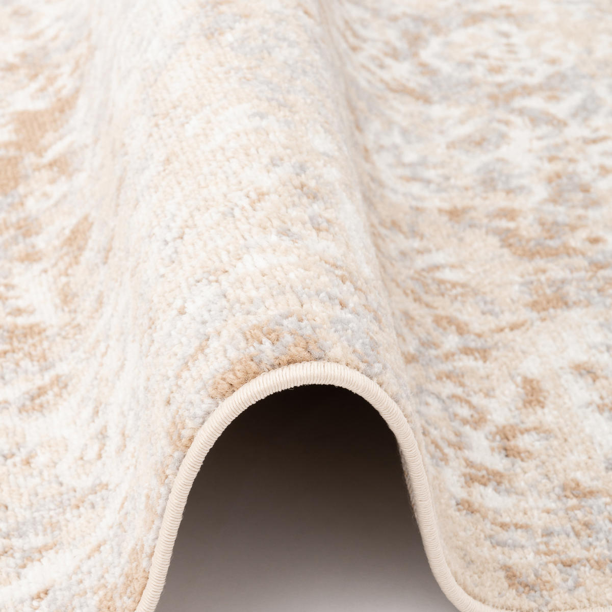 DESIGNER TEPPICH TAWIRA VINTAGE BORDÜRE - Beige, Textil (80/150cm) - Pergamon
