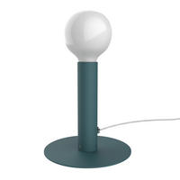 TISCHLEUCHTE - Blau, Metall (4/4/20cm) - Lumicom