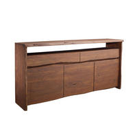SIDEBOARD Akazie 191x45x96 braun lackiert PURE ACACIA #202 - Braun, Holz (191/96/45cm) - Massivmoebel24