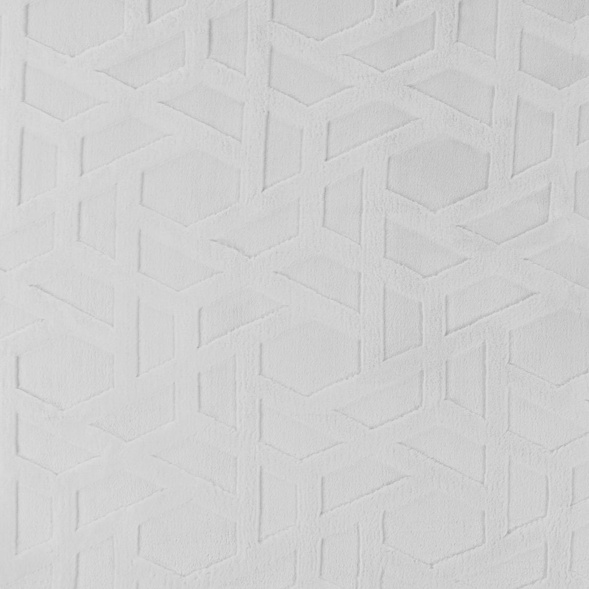 TEPPICH Hellgrau 160/160 cm Antero - Hellgrau/Grau, Textil (160/160cm) - Beliani