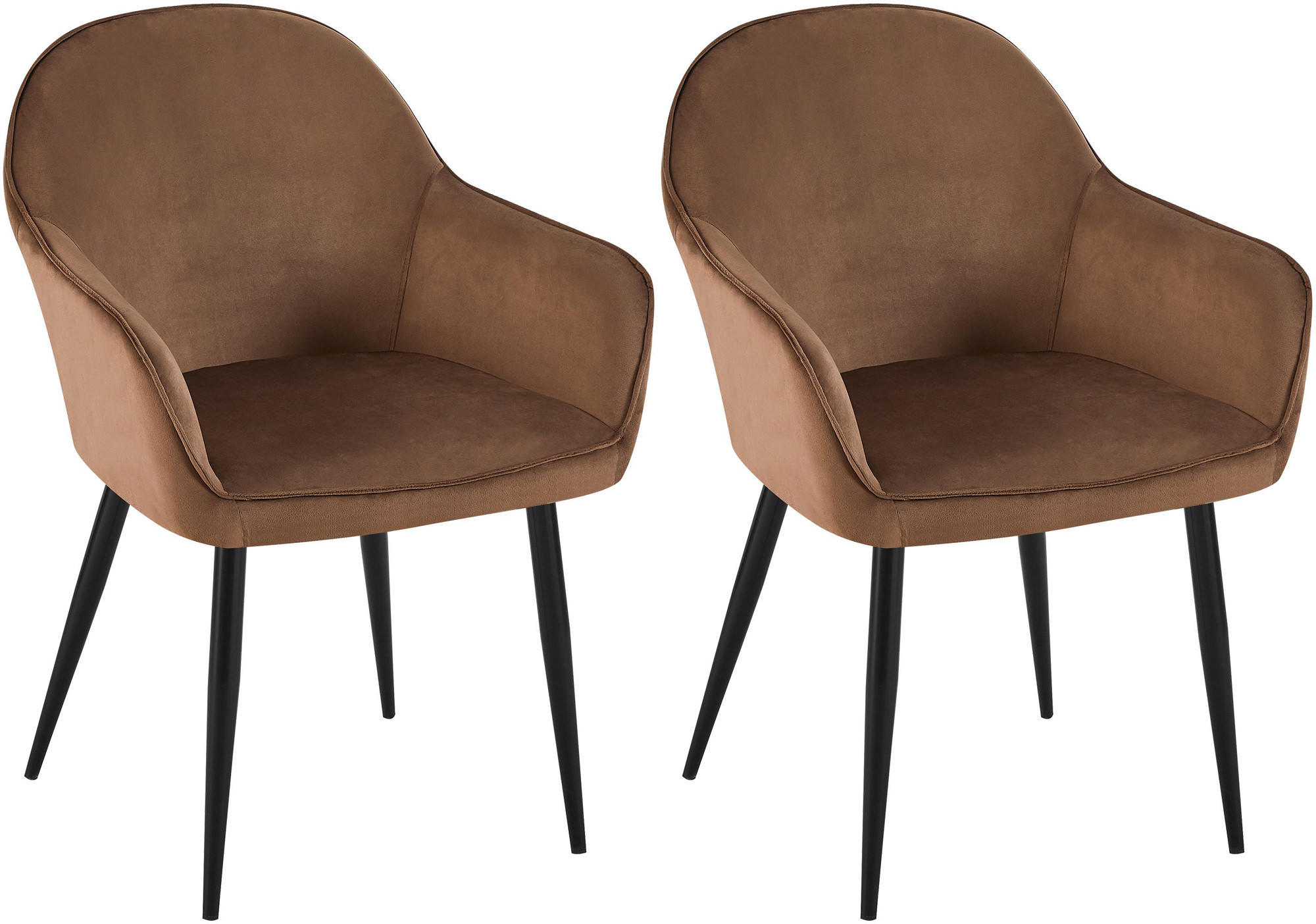 Deluke Esszimmerstuhl Braun 60x84x60 cm