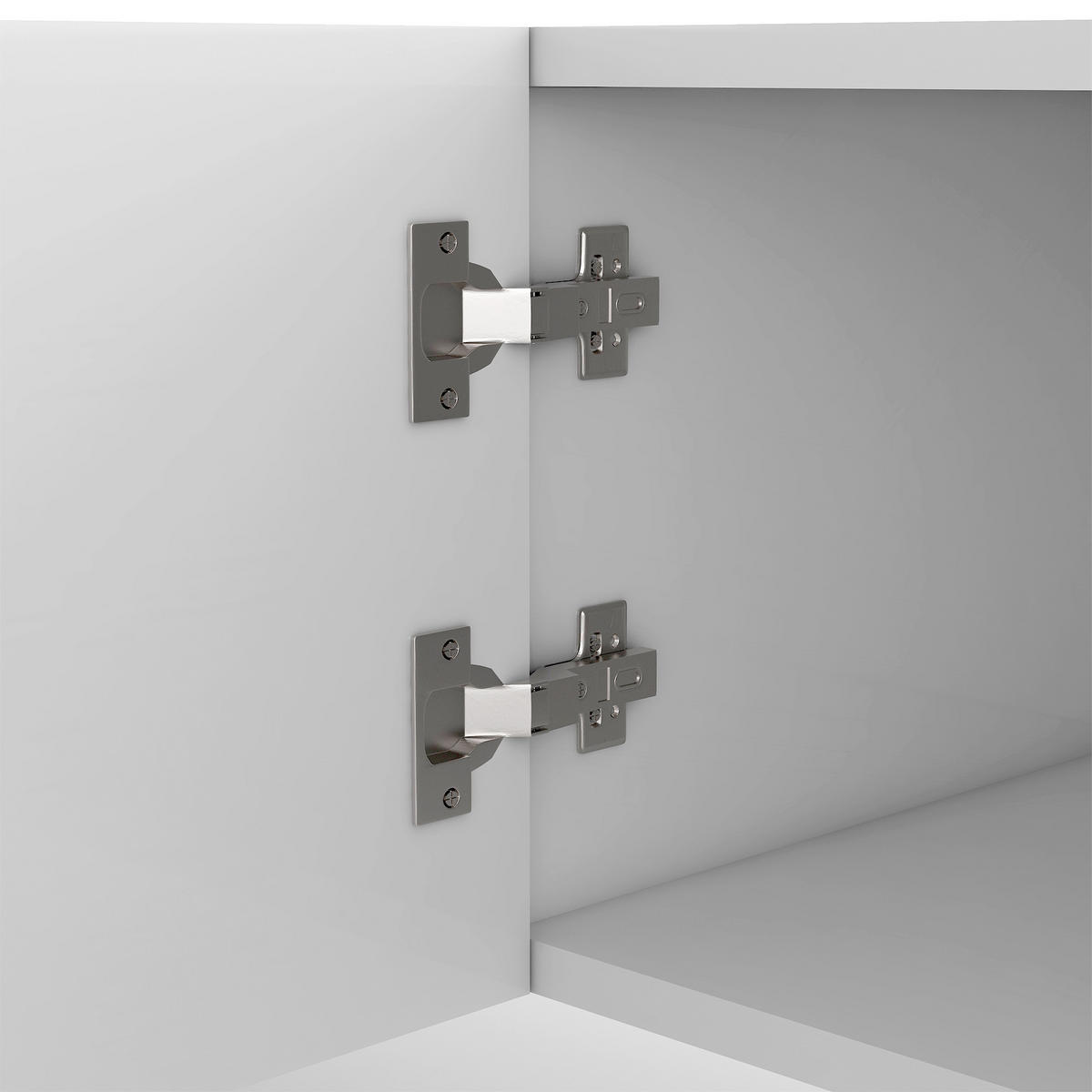 TV-SCHRANK in Weiß mit 2 Schubladen und Türen, für TVs bis 80" 180/35/41 cm - Weiß, Holzwerkstoff (180/41/35cm) - Redom