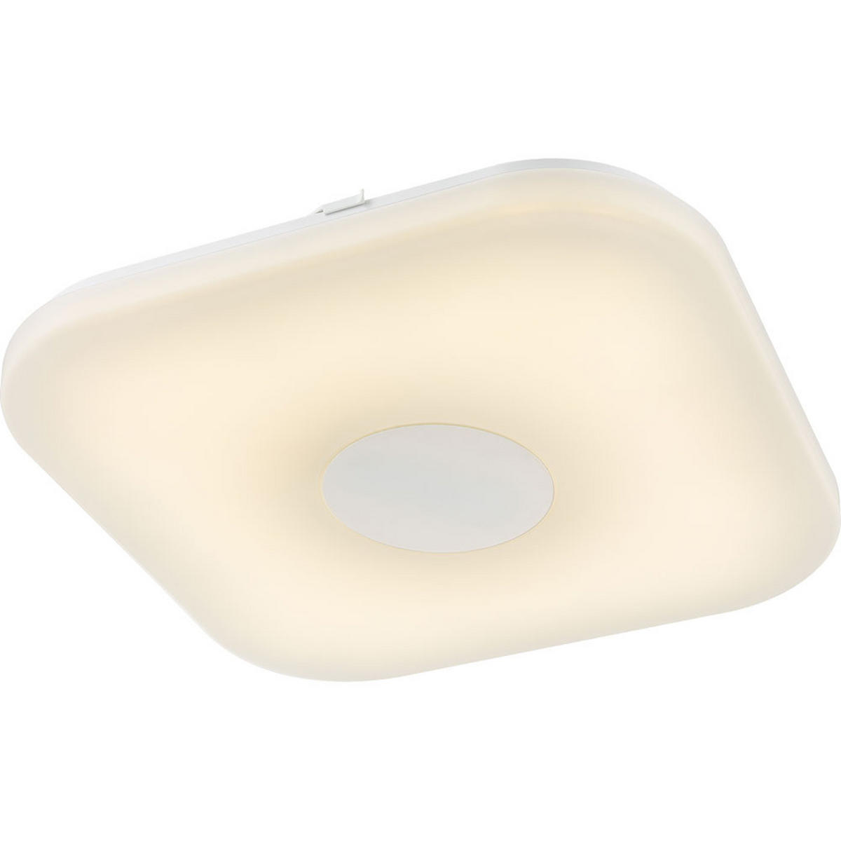 LED DECKENLEUCHTE FELION Weiß - Weiß, Metall (36/36/5cm) - Globo Lighting