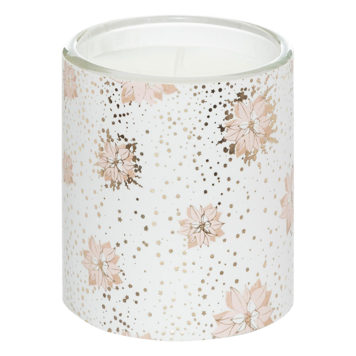 DUFTKERZEN goldverziert 3er-Set - Weiß, Glas (5/6cm) - Atmosphera Createur d´interieur