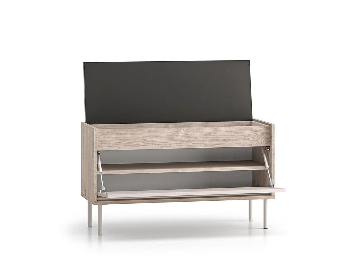 SCHUHSCHRANK – 69 cm – Voco – Kaschmir / Eichefarben - Kaschmir/Eichefarben, Holzwerkstoff (69/55/34cm) - hi-markt