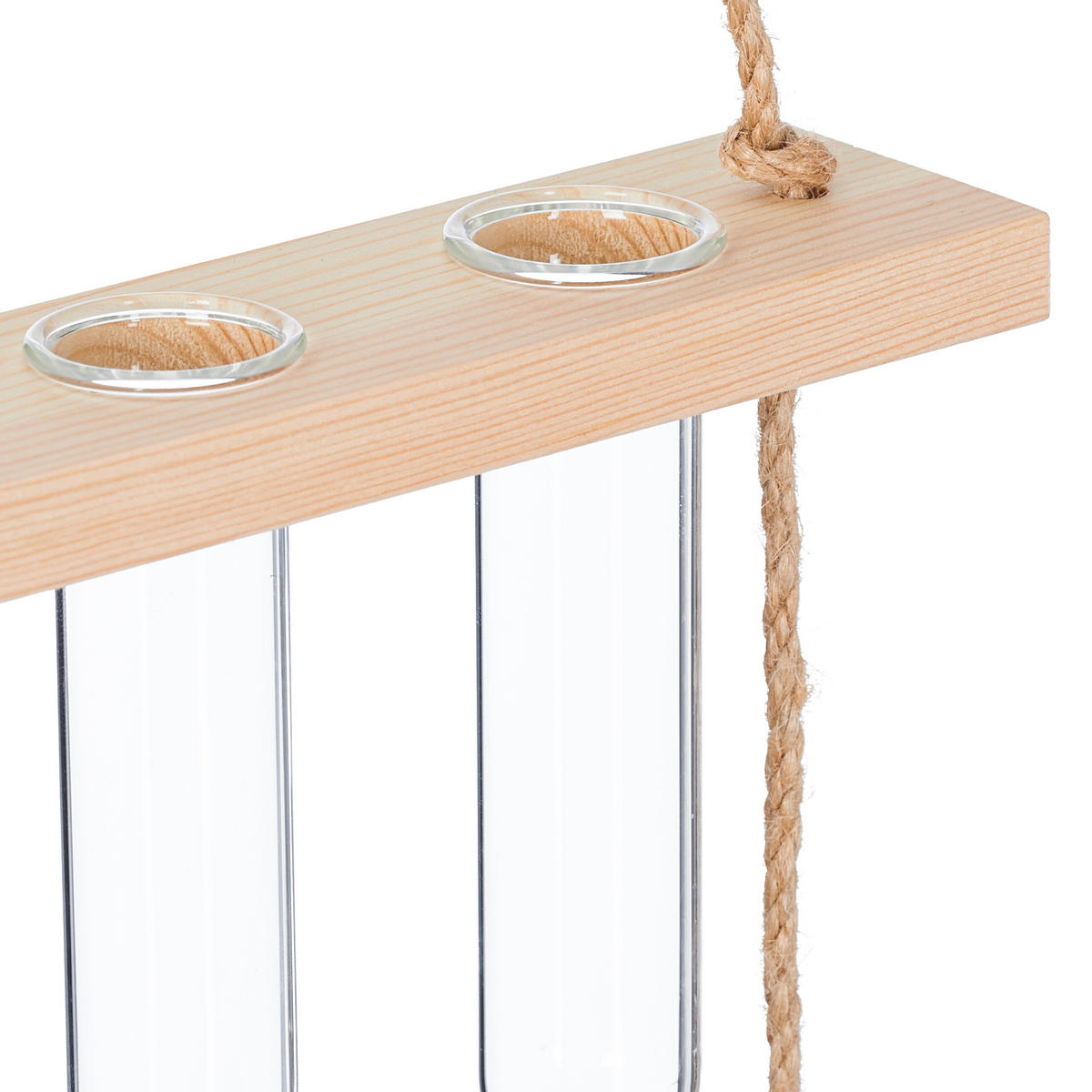 PFLANZEN-VERMEHRUNGSSTATION - Multicolor, Glas/Holz (20/86/4.5cm) - Relaxdays