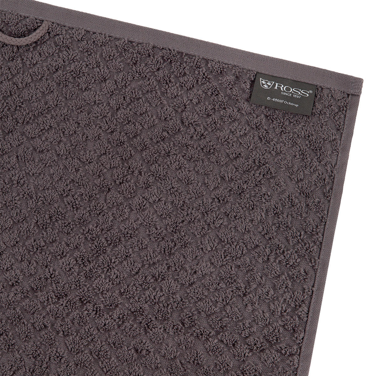 FROTTIERSET Harmony 8-teilig - Dunkelgrau, Textil (50/100cm) - Ross