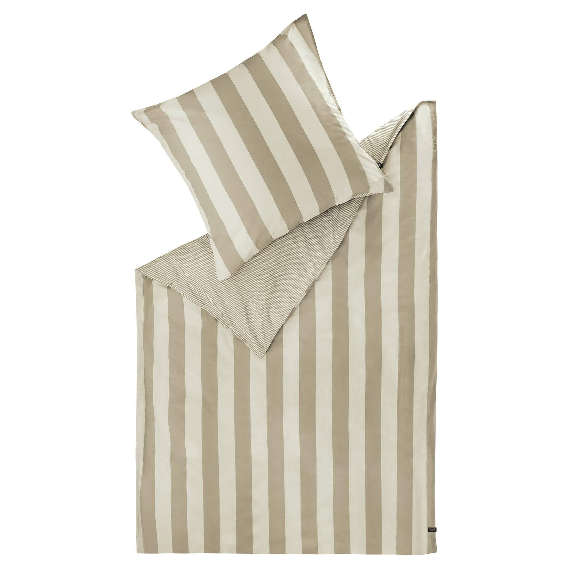 RENFORCÉ BETTWÄSCHE PANEL - Beige, Textil (140/200cm) - Schöner Wohnen