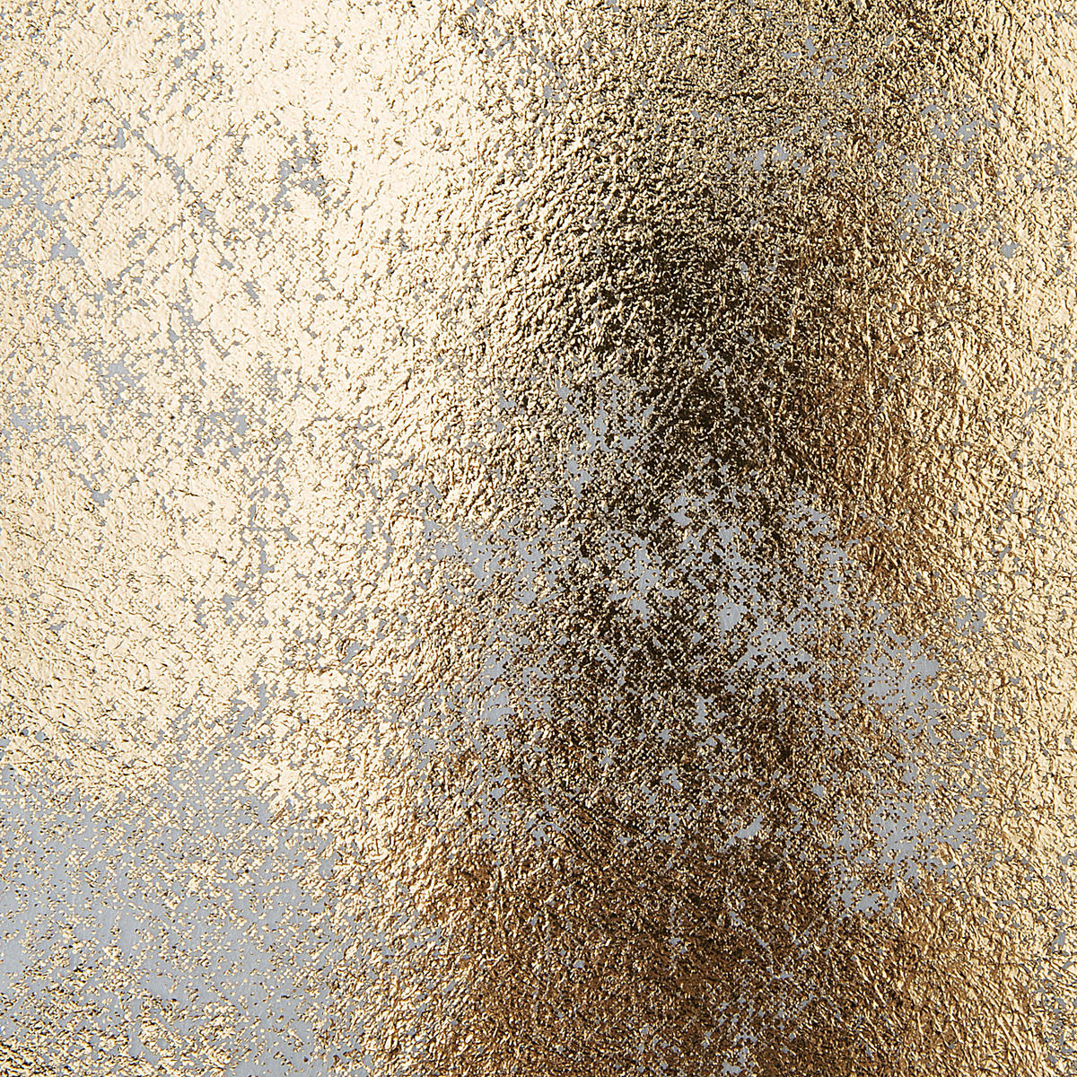 DECKENLEUCHTE Rena 45/45/12 cm - Goldfarben, Textil (45/45/12cm) - Beliani