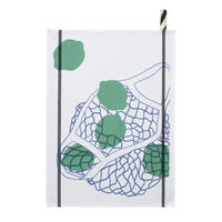 KÜCHENTUCH Citron grün 50 x 70 cm - Grün, Textil (50/70cm)
