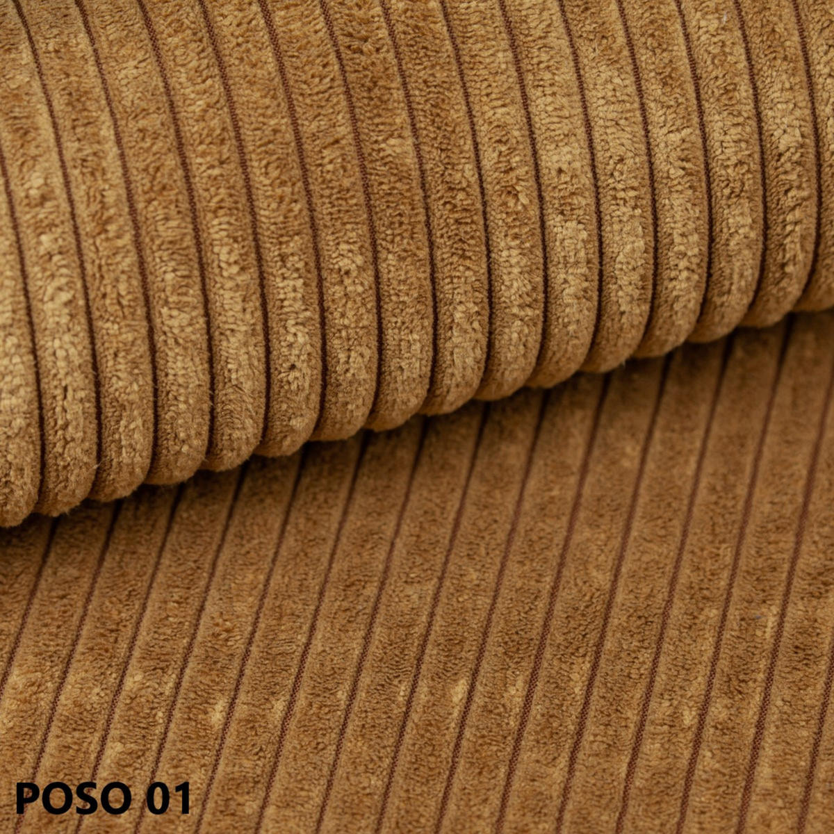 SCHLAFSOFA BRIK 3-Sitzer Cord Poso Senfgelb - Schlaffunktion DL & Bettkasten - Gelb, Textil (238/94/94cm) - Excellent Home