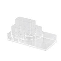 KOSMETIKORGANIZER, transparent - Transparent, Kunststoff (9.5/17.5/6.5cm) - bremermann