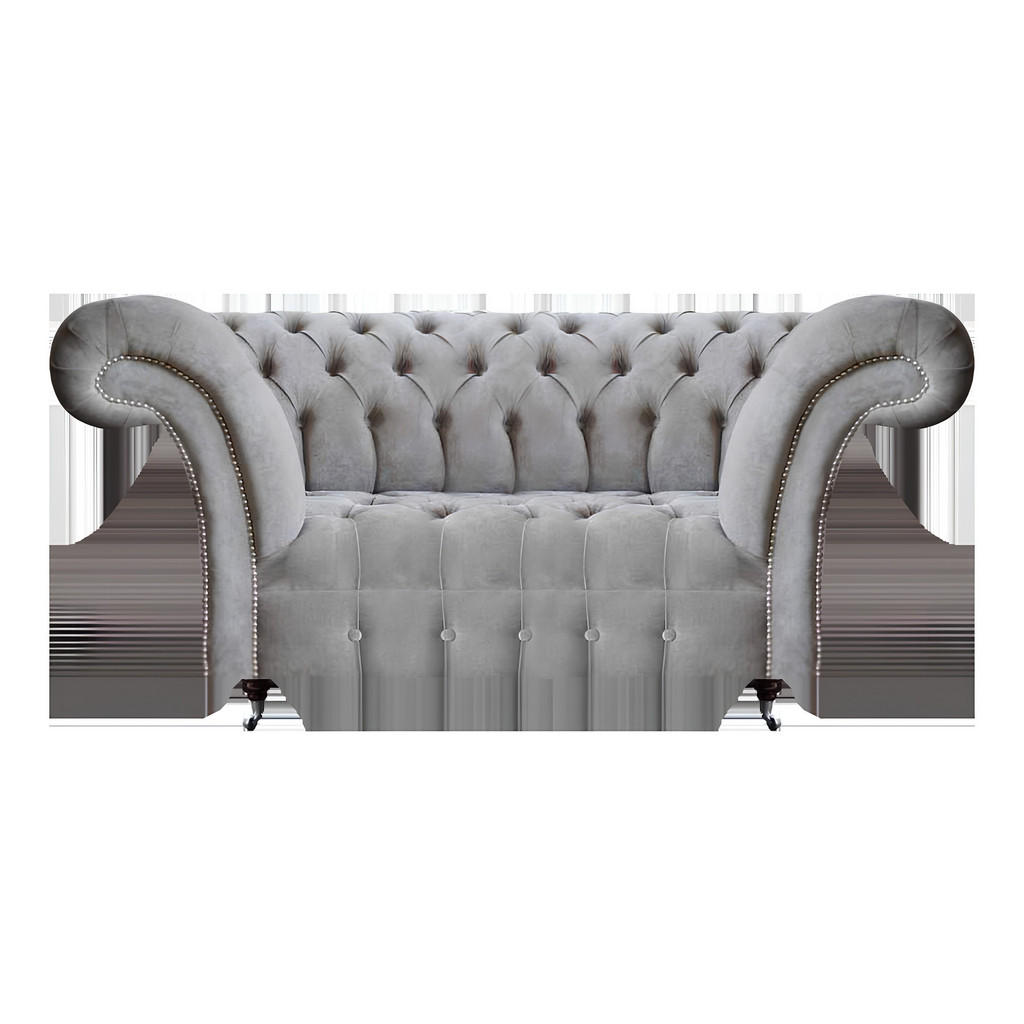 Thumbnail - JVmoebel Sofa, Grau, Textil, 2-Sitzer, 90x80x180 cm, Wohnzimmer, Sofas & Couches, Sofas, Chesterfield Sofas