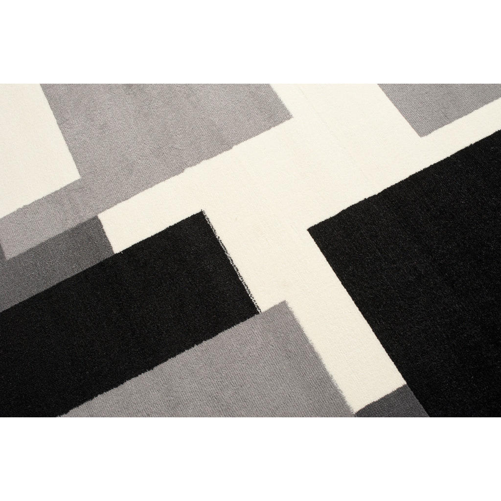 Thumbnail - Tapiso Teppich, Grau, Textil, 180x250 cm, in verschiedenen Größen erhältlich, pflegeleicht, Teppiche & Böden, Teppiche