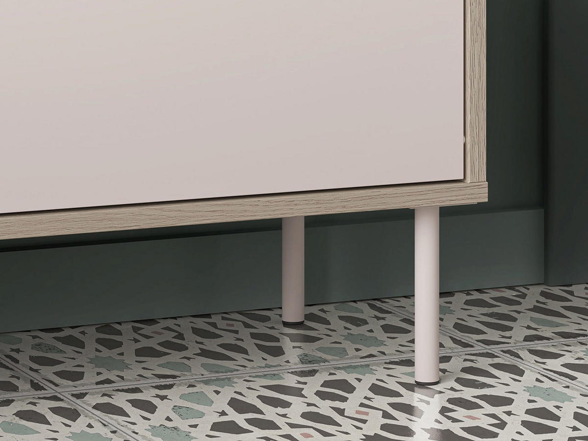 SCHUHSCHRANK – 69 cm – Voco – Kaschmir / Eichefarben - Kaschmir/Eichefarben, Holzwerkstoff (69/55/34cm) - hi-markt
