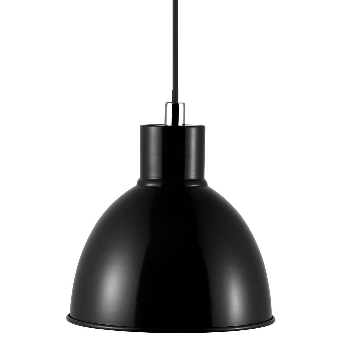 HÄNGELEUCHTE Pop - Schwarz - 21.5/21.5/20 cm - Schwarz, Metall (21.5/21.5/20cm) - Nordlux