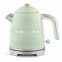 WASSERKOCHER KTS7 Grün, Vintage - Grün, Metall (16/24/22cm) - SWEISS
