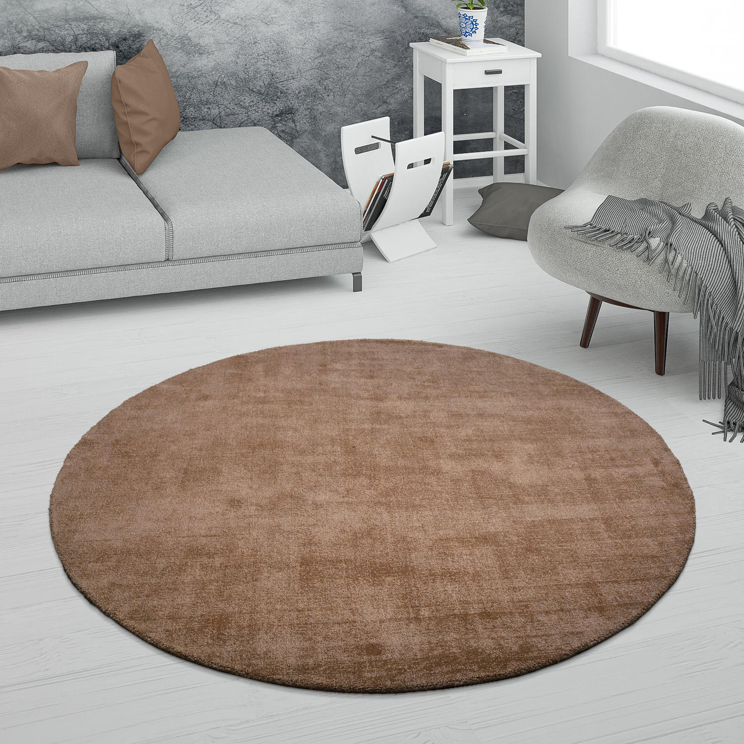 HOCHFLORTEPPICH 150/230 cm Randers 578 - Beige, Textil (150/230cm) - Paco Home