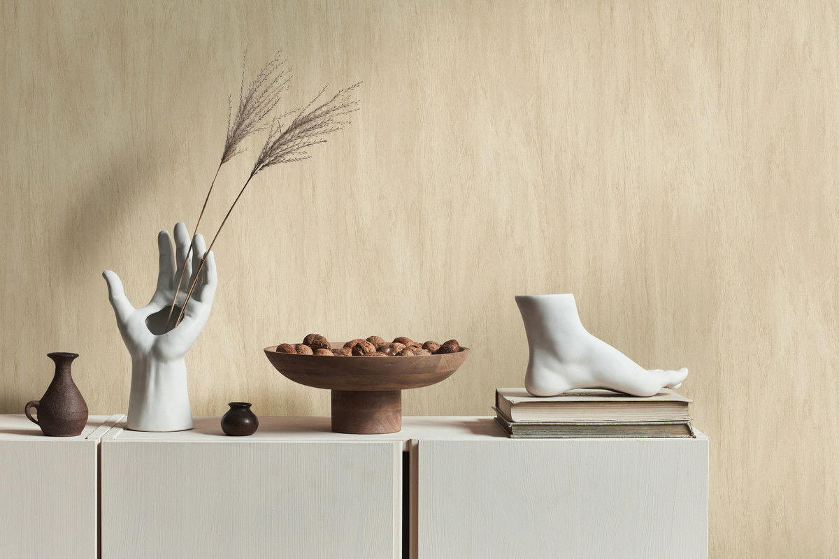VLIESTAPETE Braun 53/1005 cm - Braun, Textil (53/1cm) - KUNSTLOFT