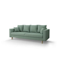 SOFA KRISTI mit Schlaffunktion COSMIC 16 Sofa mit Stauraum - Hellgrün, Textil (90/87/230cm) - Bedante