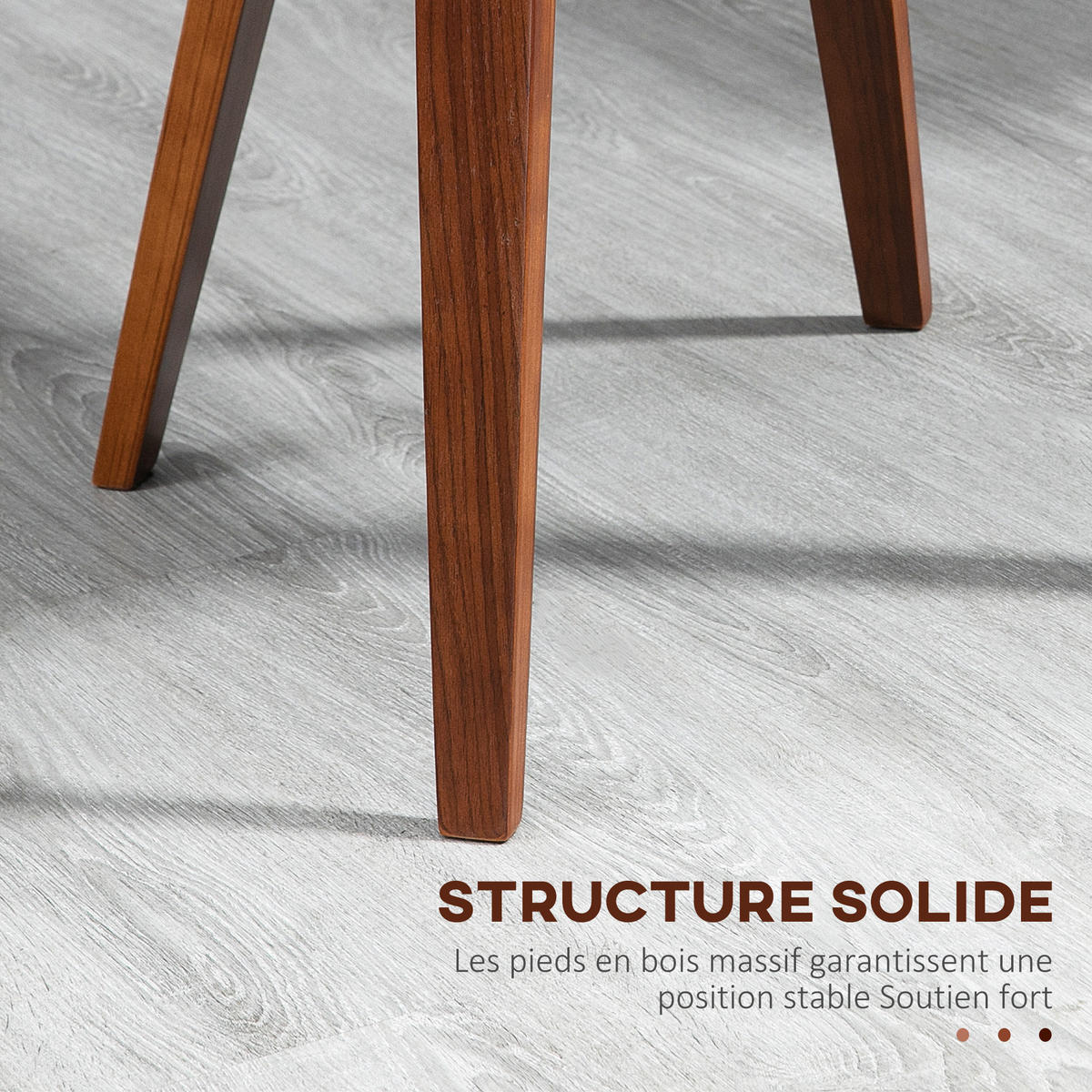 STÜHLE Braun 2 Stück - Braun, Naturmaterialien (53/81/54cm) - GiPP