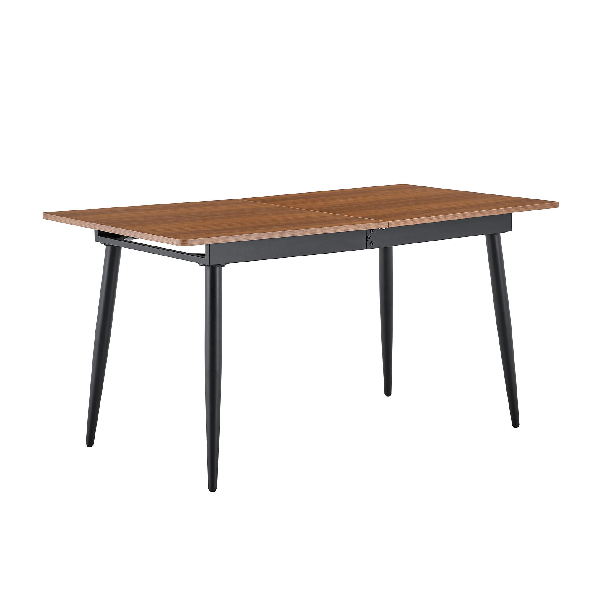 ESSTISCH ausziehbar 190,5/150 cm DE-40077 Walnuss - Walnussfarben, Holzwerkstoff (80/190.5/76.2cm) - ComfortXL