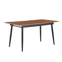 ESSTISCH ausziehbar 190,5/150 cm DE-40077 Walnuss - Walnussfarben, Holzwerkstoff (80/190.5/76.2cm) - ComfortXL
