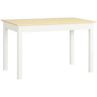 ESSTISCH Zweifarbig Holzoptik Rechteckig 119/70/75 cm - Naturfarben, Holz (70/119/75cm) - PANGIVO