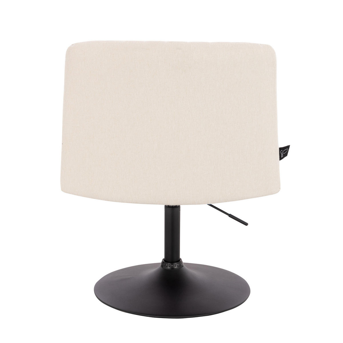LOUNGESESSEL EMILY Leinenoptik Creme - Creme, Textil (64/96/66cm) - SVITA