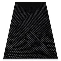 TEPPICH Emerald 120/170 cm - Schwarz, Textil (120/170cm) - rugsX