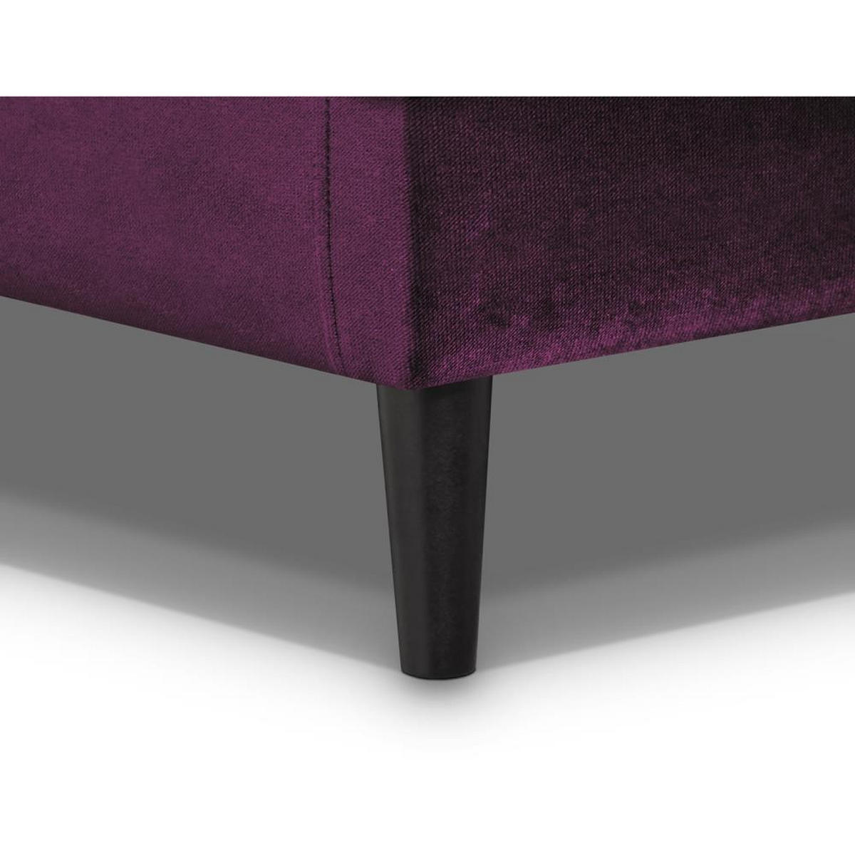 3-SITZER Schlafsofa Nancy Bis violett - Violett, Holz/Textil (220/89/93cm) - Beautysofa