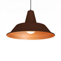 HÄNGELEUCHTE - Braun, Metall (45/45/25cm) - Lumicom