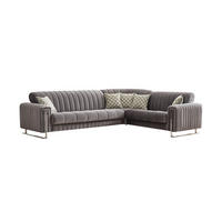 ECKSCHLAFSOFA Kochi Grau - Langer Schenkel Links - Grau, Holzwerkstoff/Kunststoff (315/245cm)