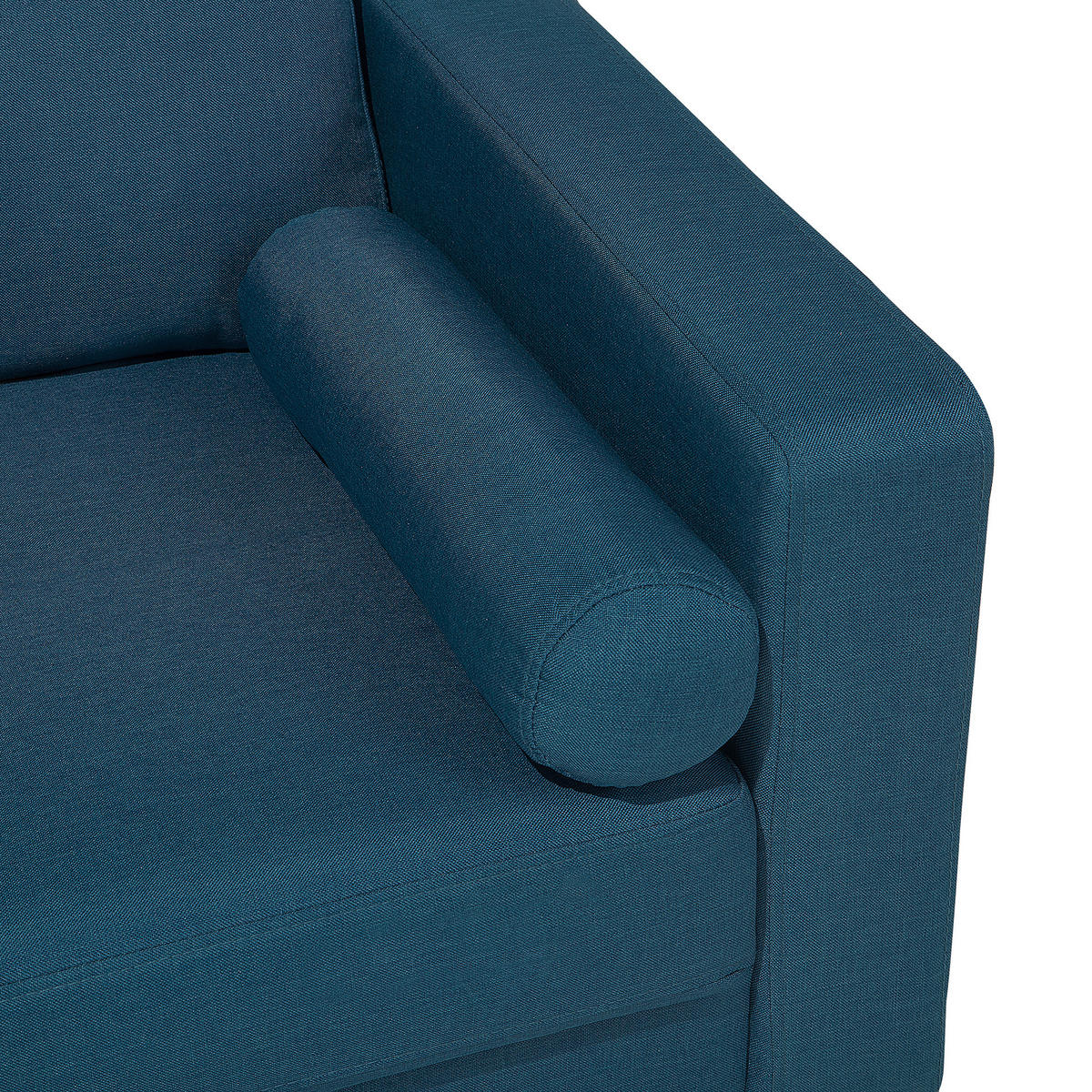 2-SITZER-SOFA Polyester Blau Kalmar - Hellblau, Textil (182/88/74cm) - Beliani