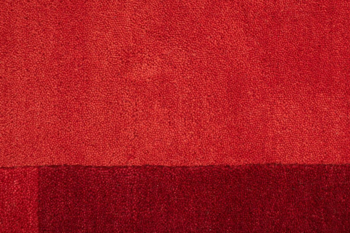 HANDTUFTTEPPICH Royal Ganges 200x200 cm - Rot, Textil (200/200cm) - THEKO