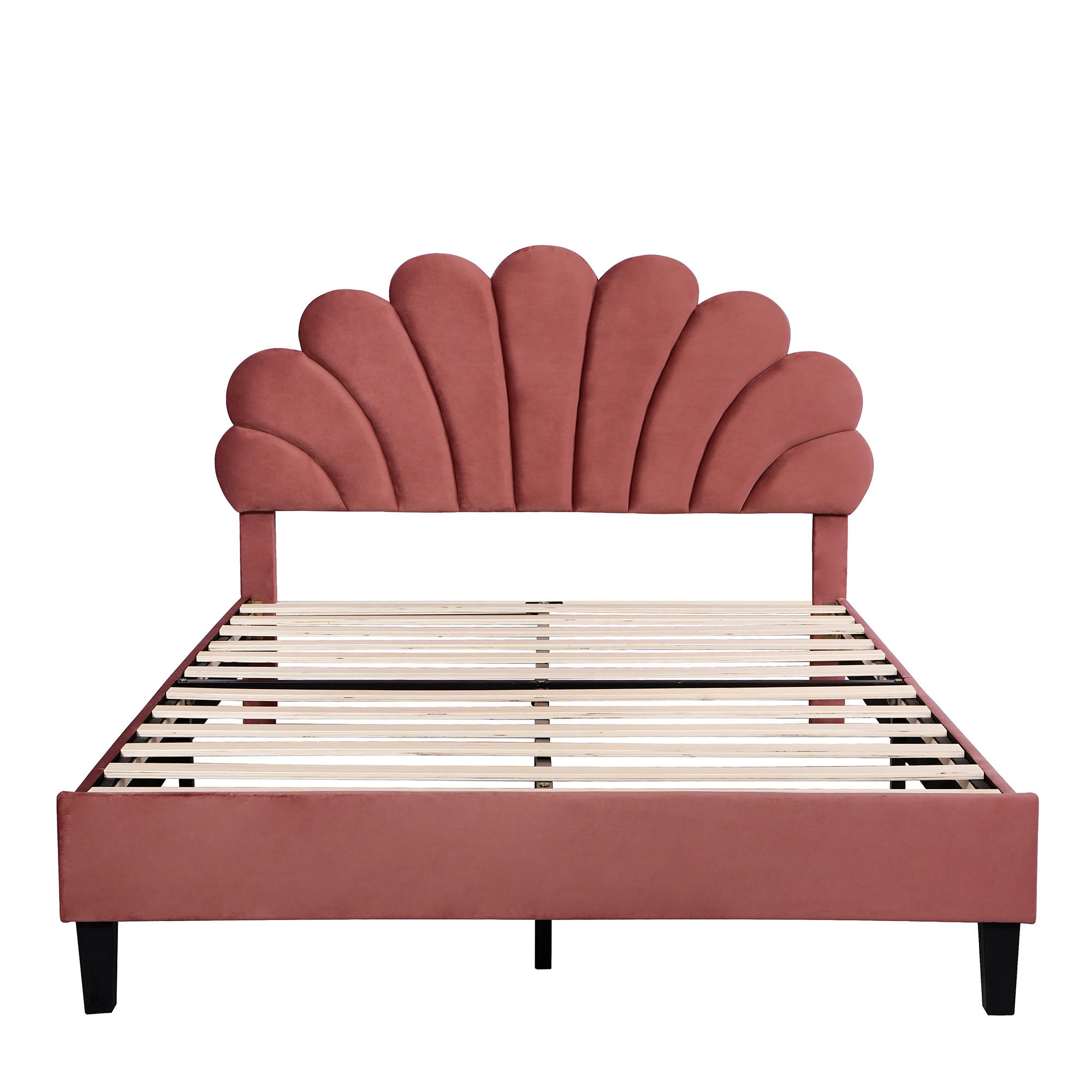 Stilvora Polsterbett Rosa 140x200 cm