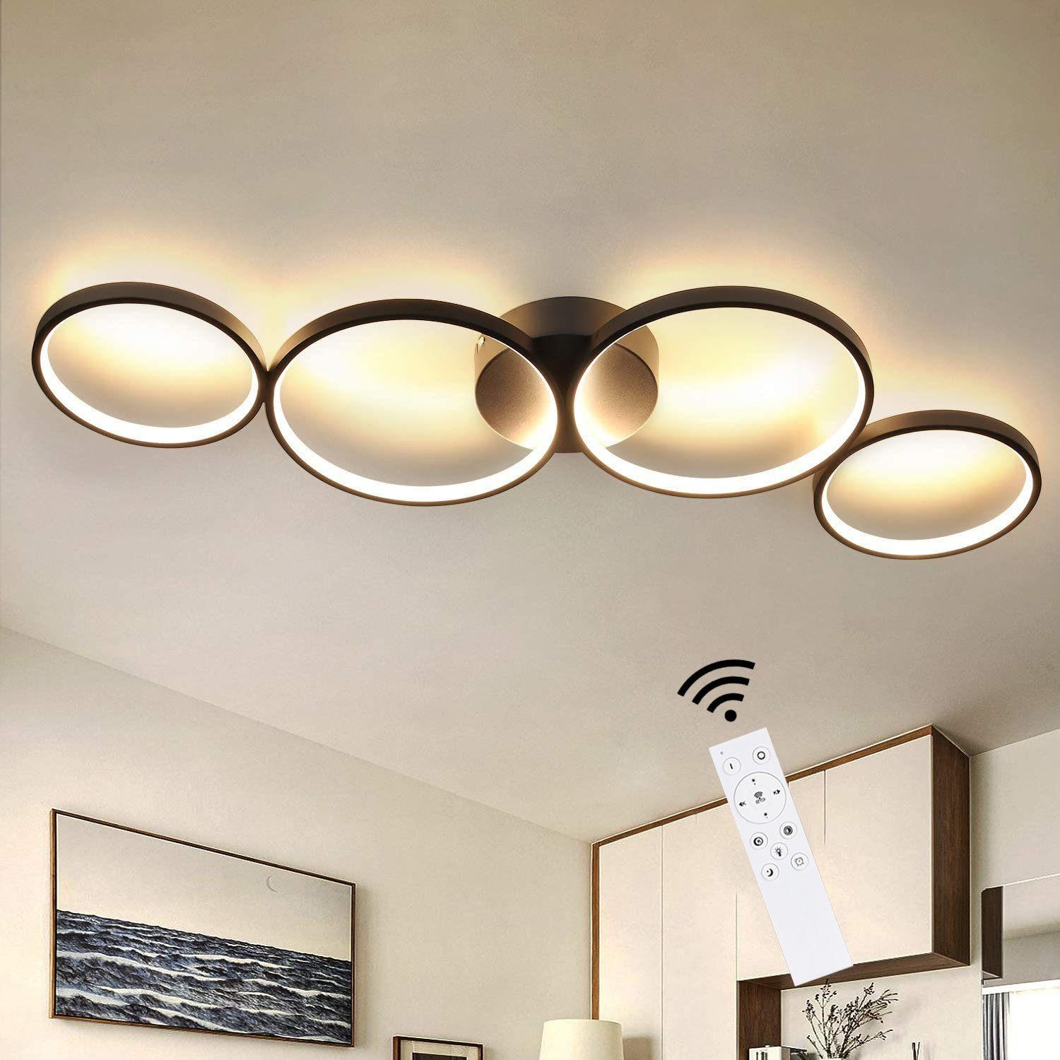 LED-DECKENLEUCHTE Hades 69/28/7cm - Weiß, Metall (69/28/7cm) - ZMH