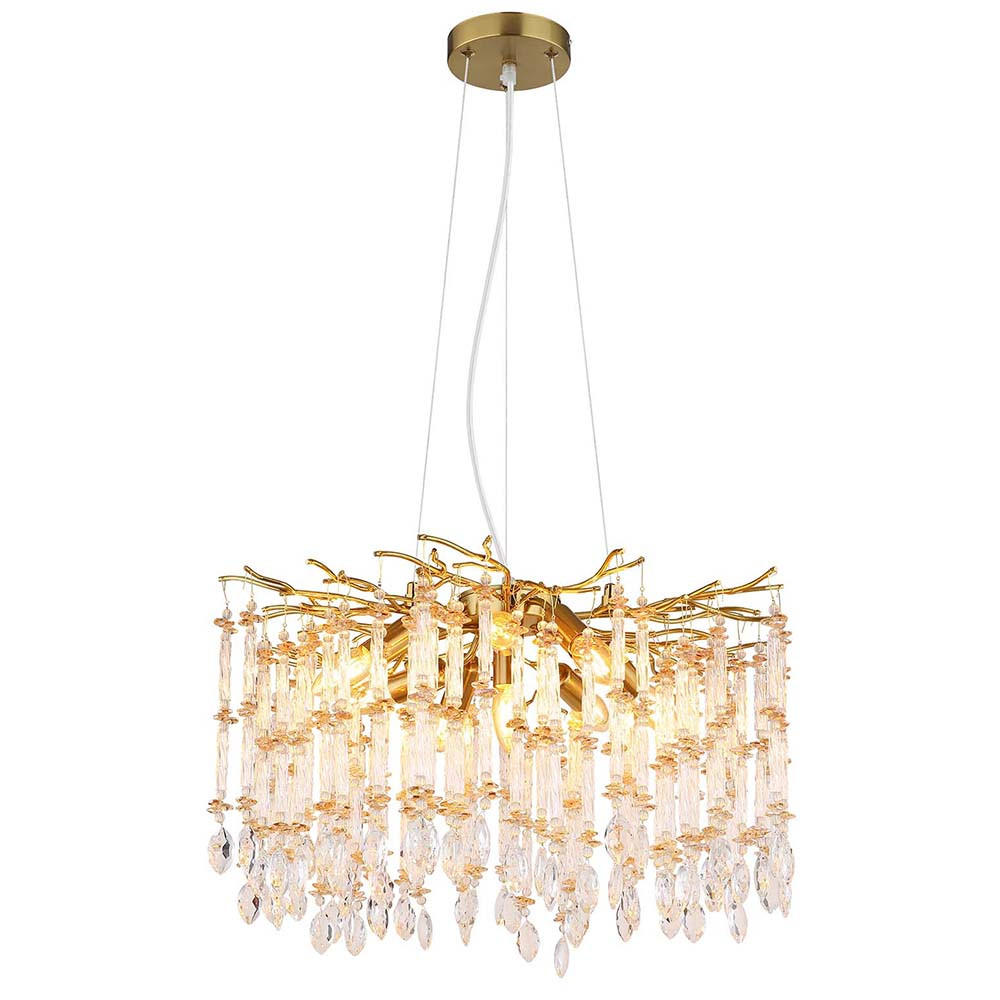 Globo Lighting Kronleuchter Gold 60x120x60 cm