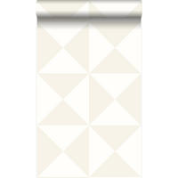 TAPETE grafische Form 53 cm x 10.05 m - Weiß, Papier (53/1000cm) - Origin Wallcoverings