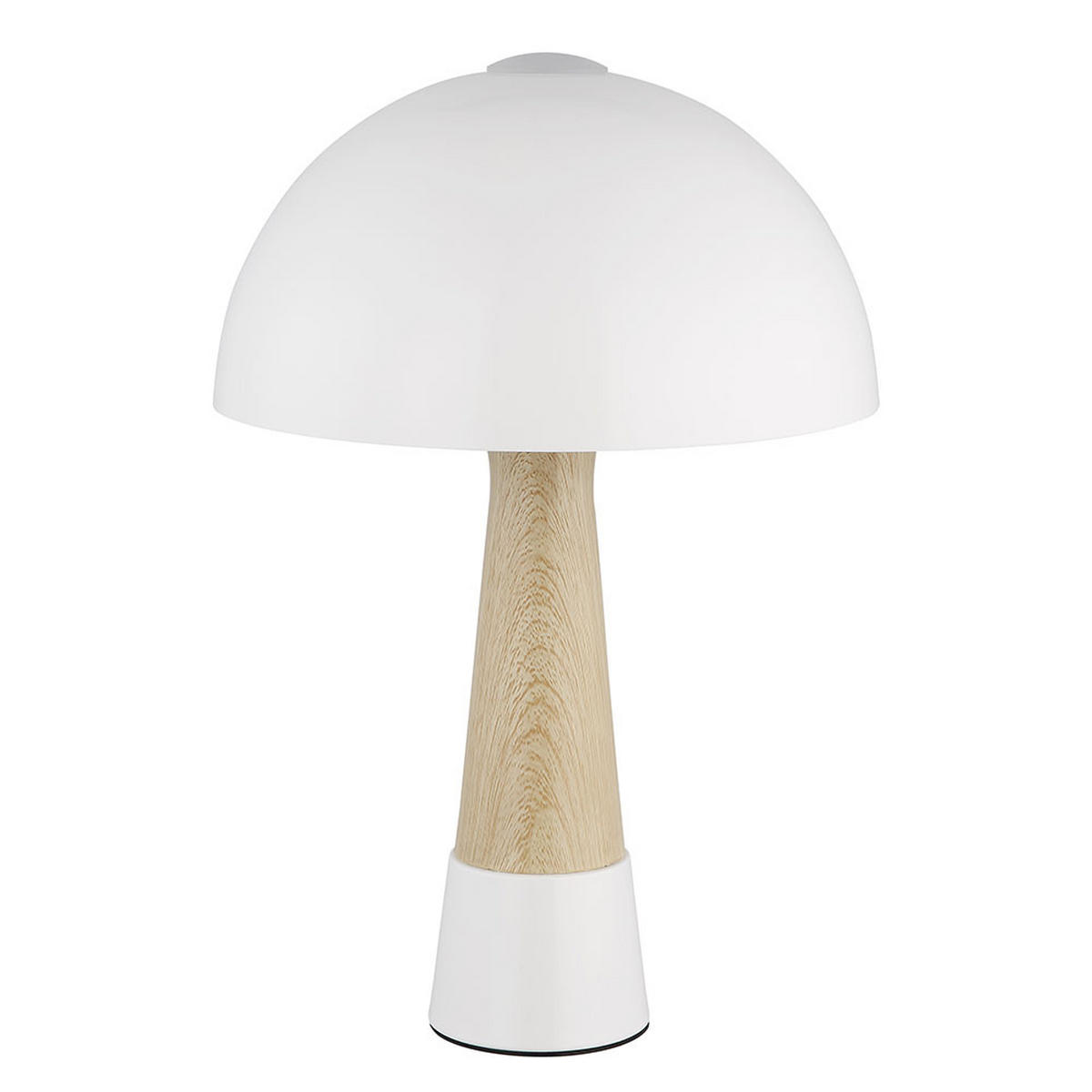 TISCHLEUCHTE Paulin Holzoptik Beige - Beige, Metall (25/25/36.5cm) - Nowa