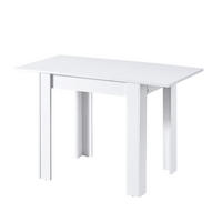 ESSTISCH LIVIUS 80-120/60/74 cm - Weiß, Holzwerkstoff (80/60/74cm) - B&D Home