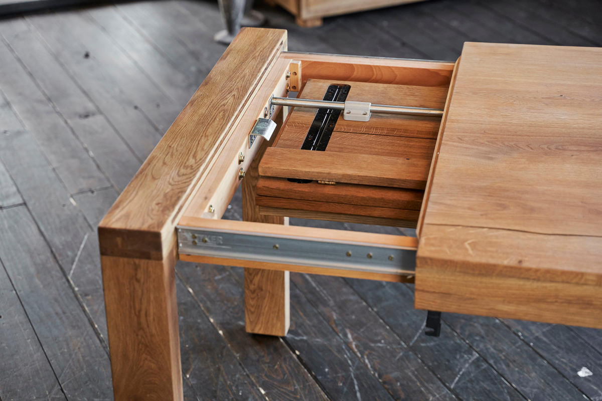 ESSTISCH LIAN Holz - Naturfarben/Braun, Holz (200/100/76cm) - KAWOLA