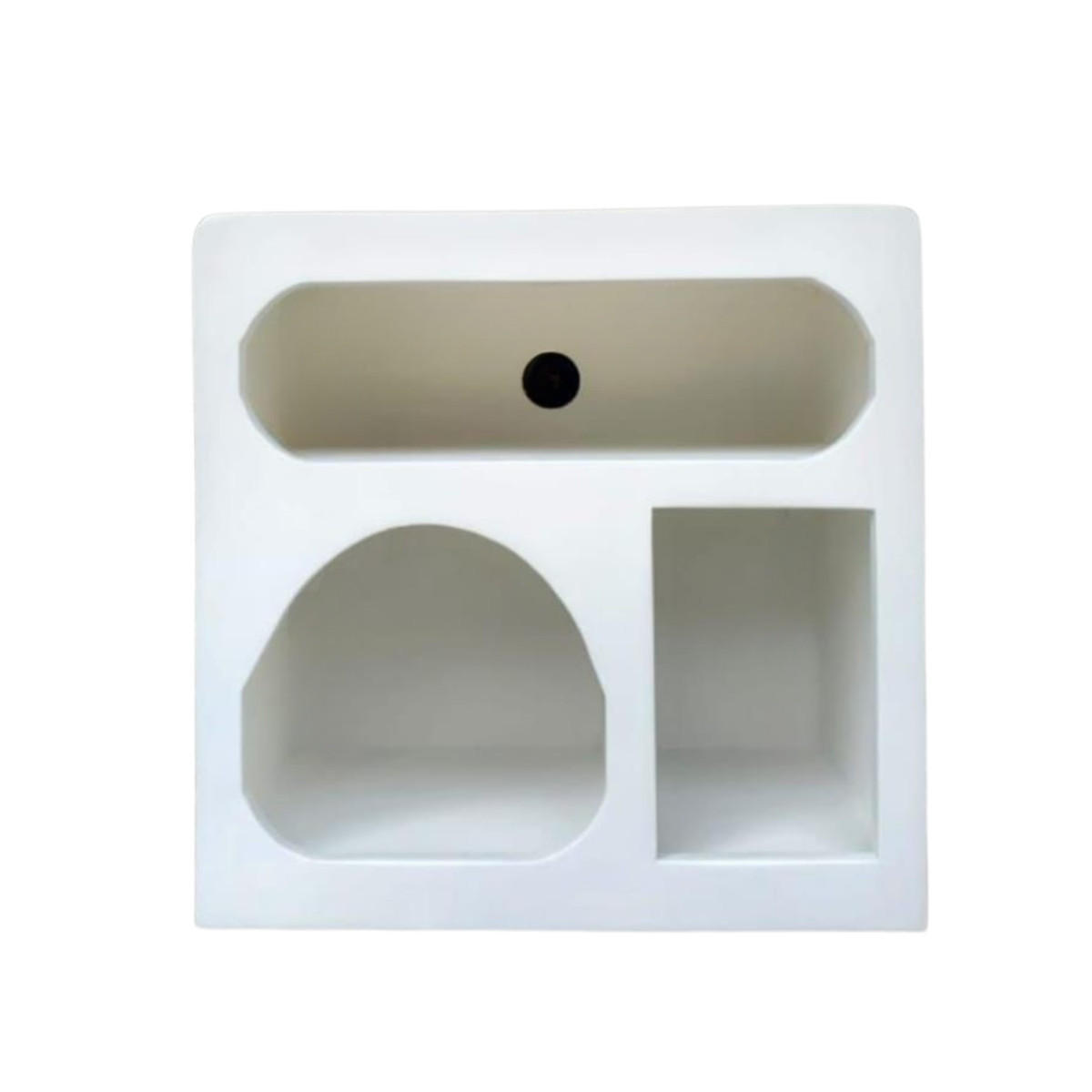 Starfurn Wandschrank Weiß 60x60x33 cm