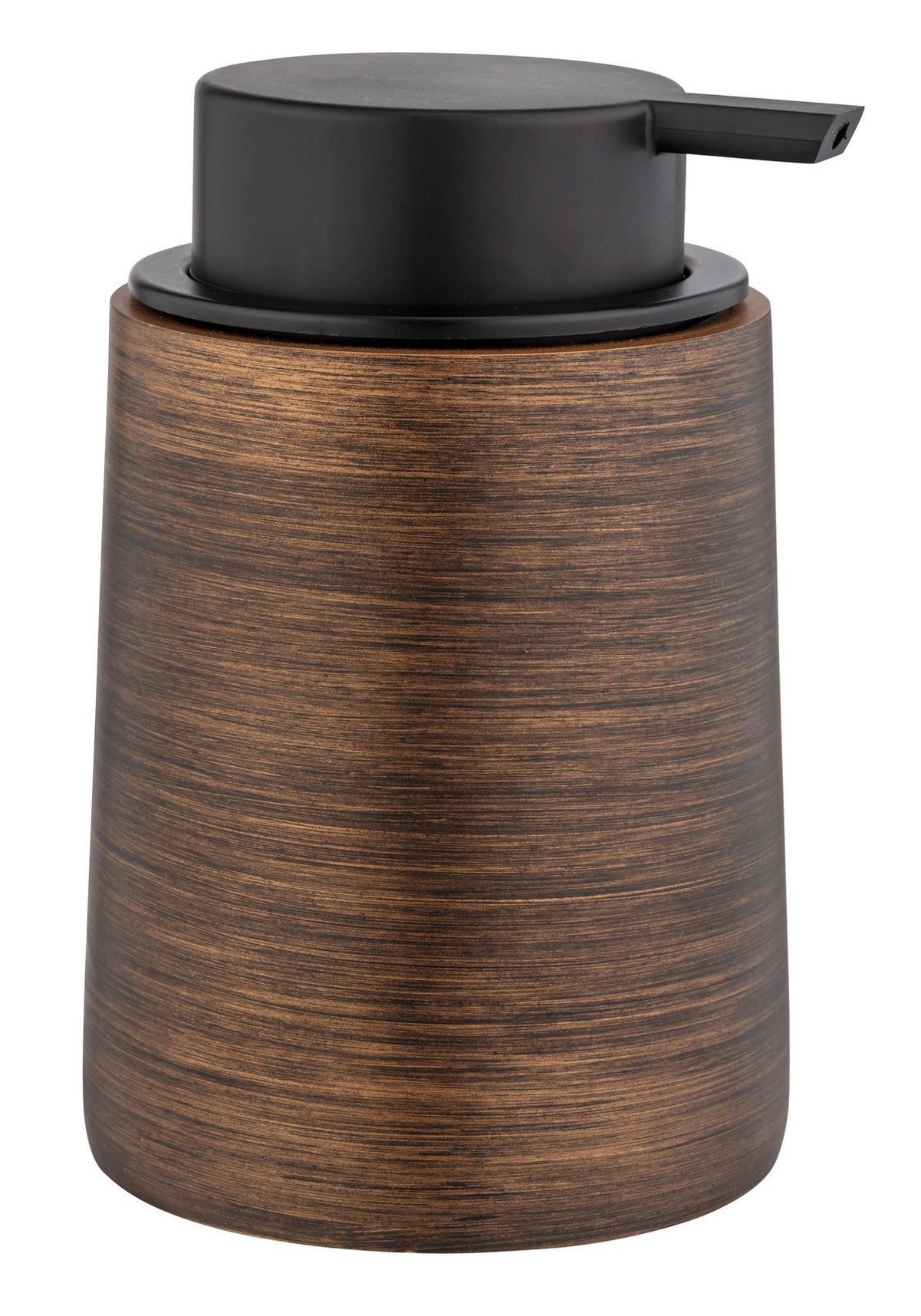 SEIFENSPENDER aus Polyresin Palena 8,5/10/14 cm - Braun, Kunststoff (10/14/8.5cm) - Wenko