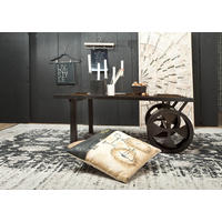 COUCHTISCH Mango 110x80x45 braun lackiert RAILWAY #433 - Braun, Holz (110/80/45cm) - Massivmoebel24