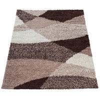HOCHFLORTEPPICH 70/250 cm Mango 308 - Braun, Textil (70/250cm) - Paco Home