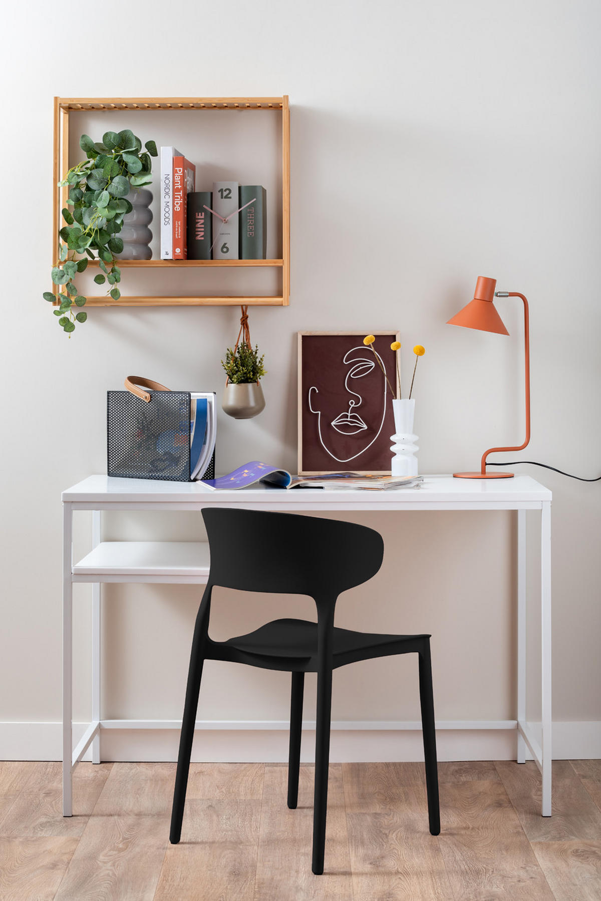 ESSZIMMERSTUHL Fain 50/40/75 cm - Schwarz, Kunststoff (40/75/50cm) - Leitmotiv